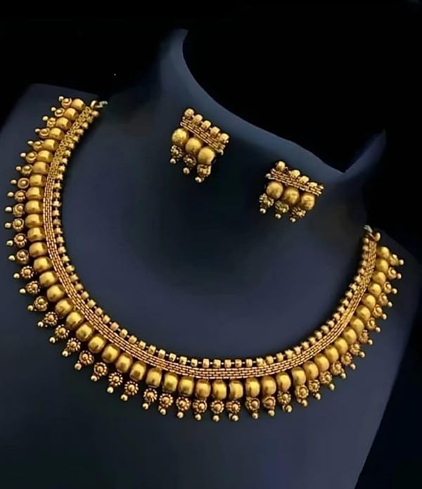 keymax alloy gold plated gold jewellery set (pack of 1) set 56n keymax alloy gold plated gold jewellery set (pack of 1) set 56n